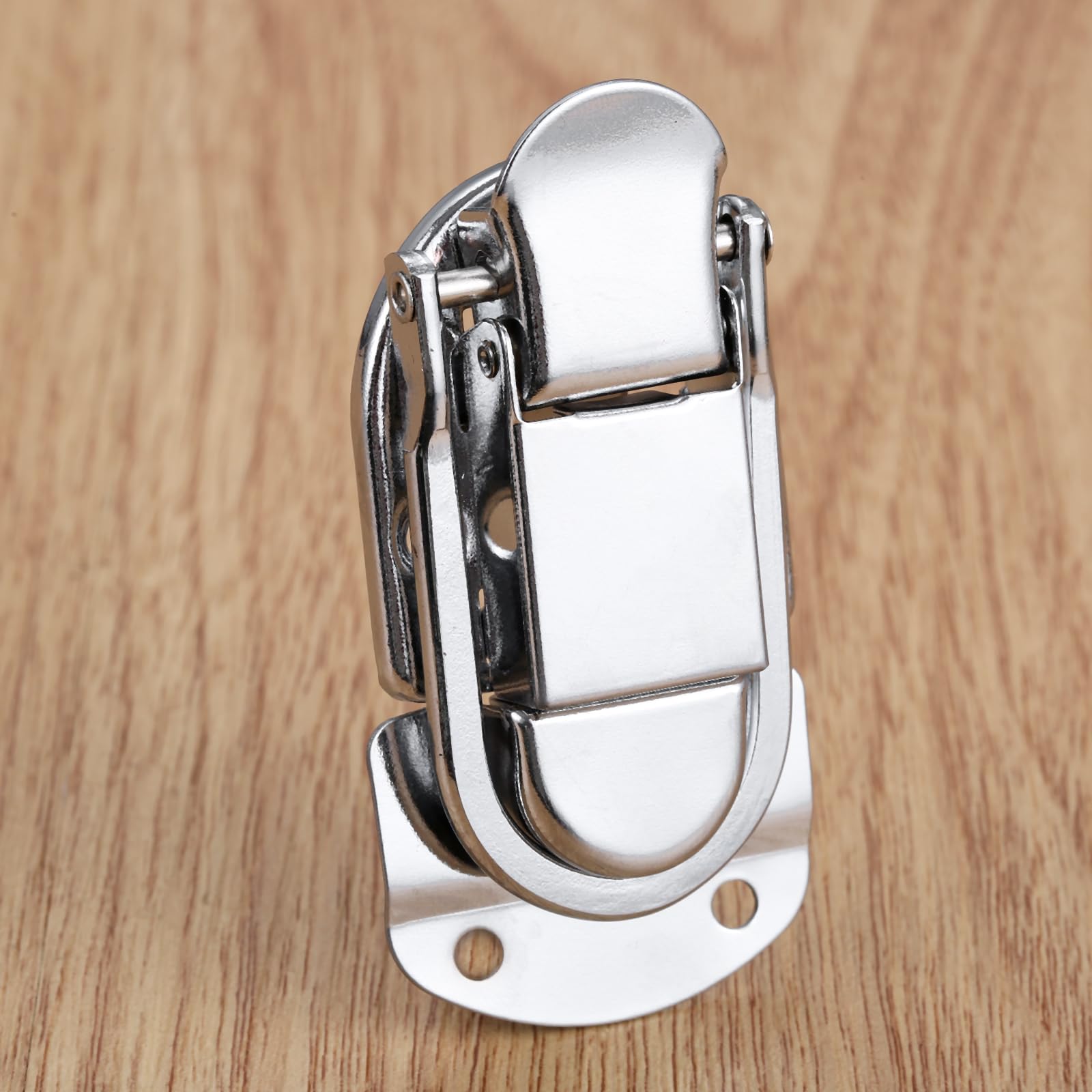 dophee 2Pcs Vintage Metal Box Lock Hasp Latch Clasp Toggle Buckle